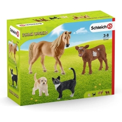 Schleich Farm World Figurki zwierząt - zestaw podstawowy 72161